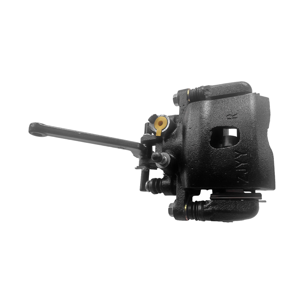 Pinza de freno de estacionamiento y conducción integrada